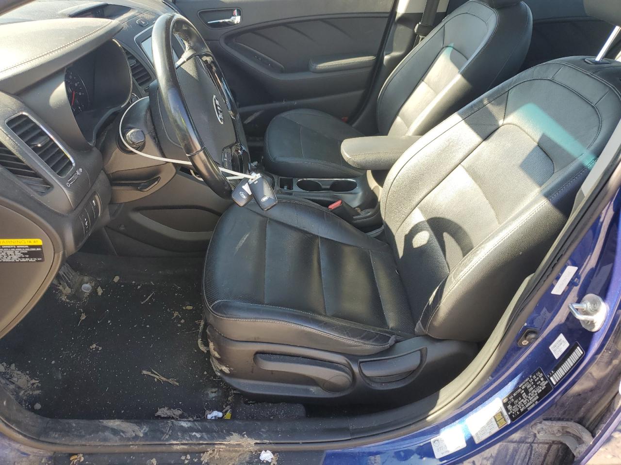 2017 Kia Forte Ex VIN: 3KPFL4A86HE089606 Lot: 82694955