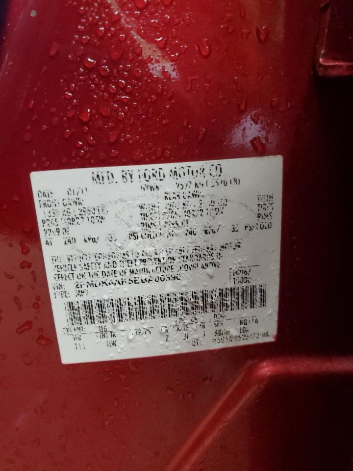 2011 Ford Edge Sport VIN: 2FMDK4AK5BBA80590 Lot: 84567015