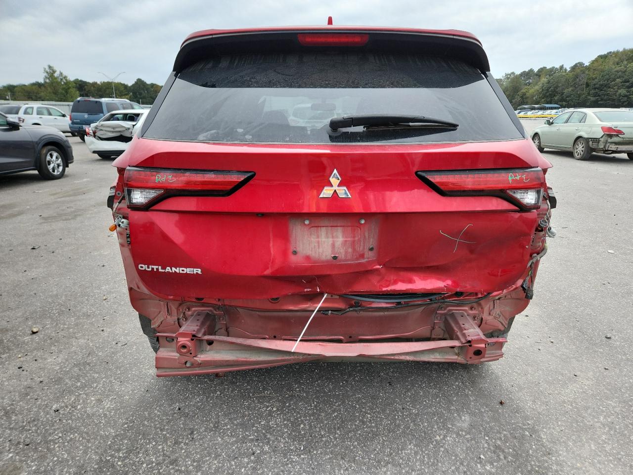 2022 Mitsubishi Outlander Es VIN: JA4J3TA83NZ023500 Lot: 86115305