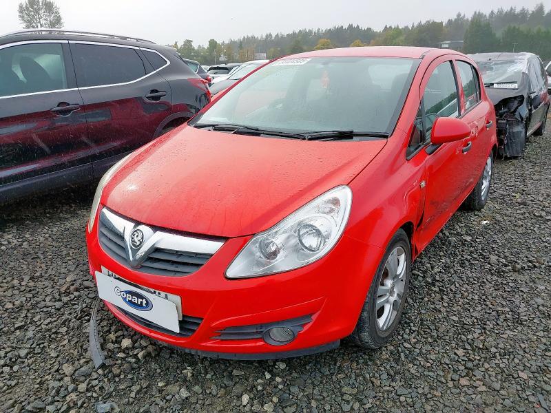 2010 VAUXHALL CORSA ENERGY  for sale at Copart EAST KILBRIDE