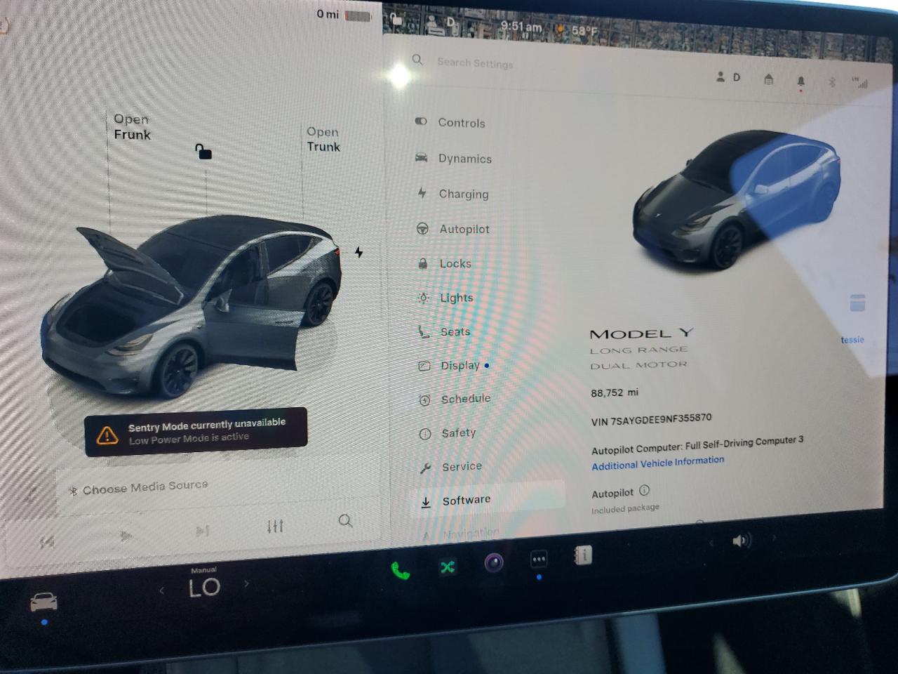 2022 Tesla Model Y VIN: 7SAYGDEE9NF355870 Lot: 86774845