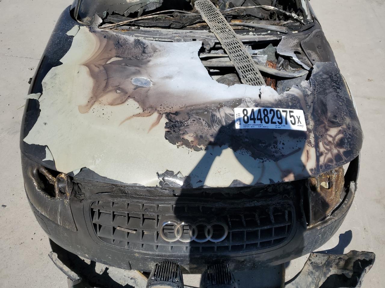 2003 Audi Tt Quattro VIN: TRUWT28N631004085 Lot: 84482975