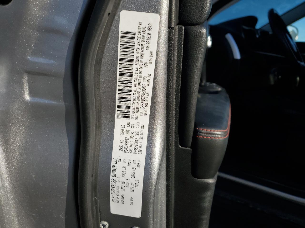 2014 Jeep Cherokee Trailhawk VIN: 1C4PJMBS7EW232097 Lot: 90146935