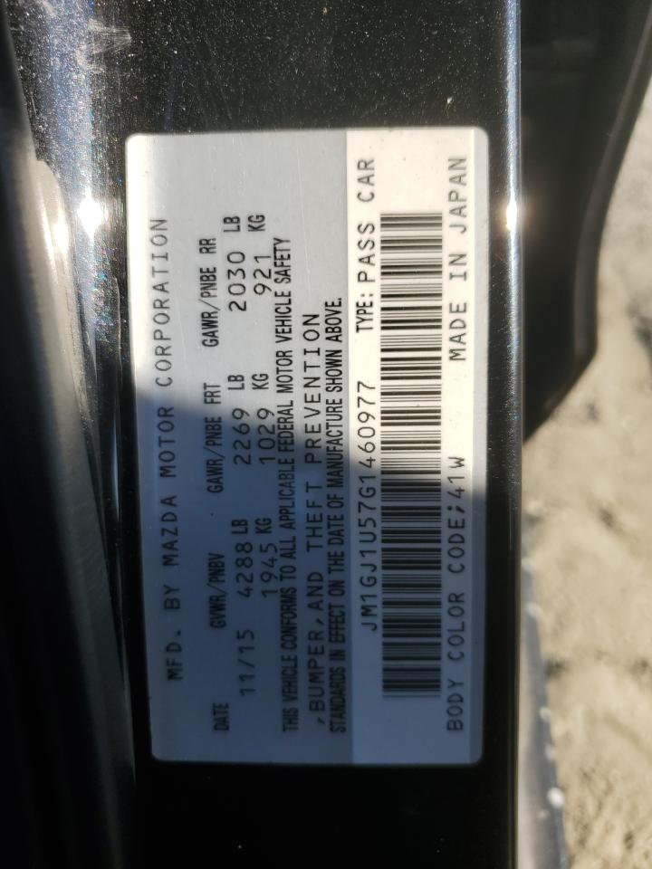 2016 Mazda 6 Sport VIN: JM1GJ1U57G1460977 Lot: 89653825