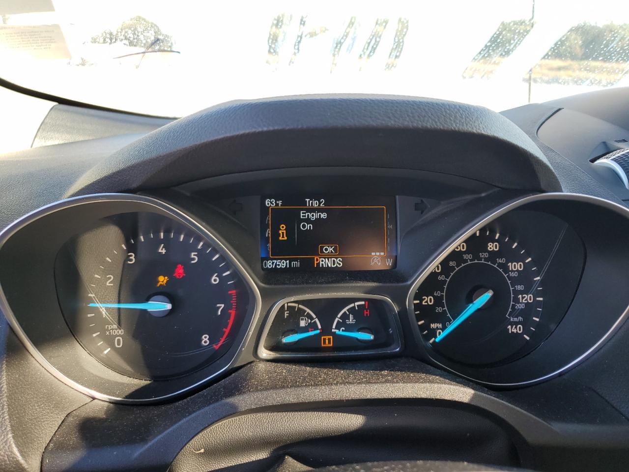 2017 Ford Escape Titanium VIN: 1FMCU0J98HUF11129 Lot: 82008565