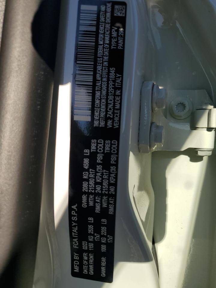 2023 Jeep Renegade Latitude VIN: ZACNJDB12PPP18845 Lot: 87076655