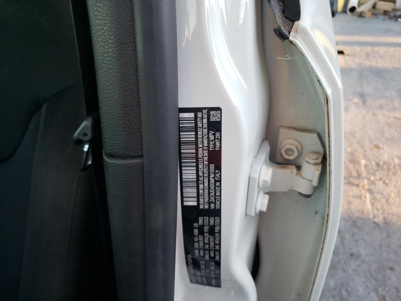 2021 Jeep Renegade Sport VIN: ZACNJDAB0MPM15665 Lot: 86696415