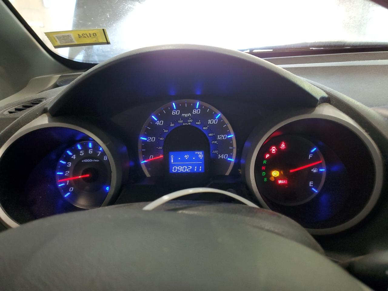 2010 Honda Fit Sport VIN: JHMGE8H49AC001975 Lot: 84868145