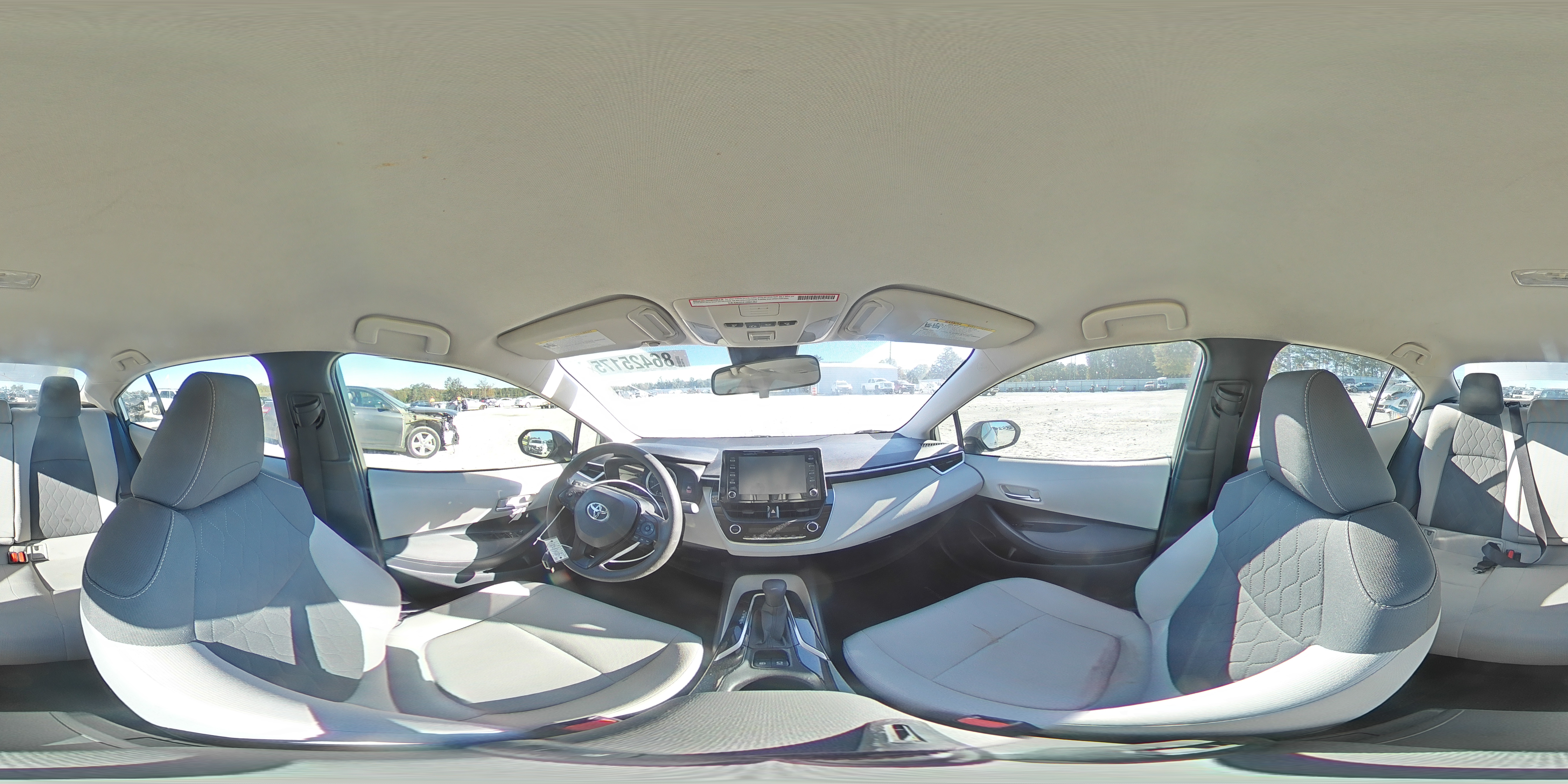 2020 Toyota Corolla Le VIN: JTDEPRAE0LJ022384 Lot: 86425175