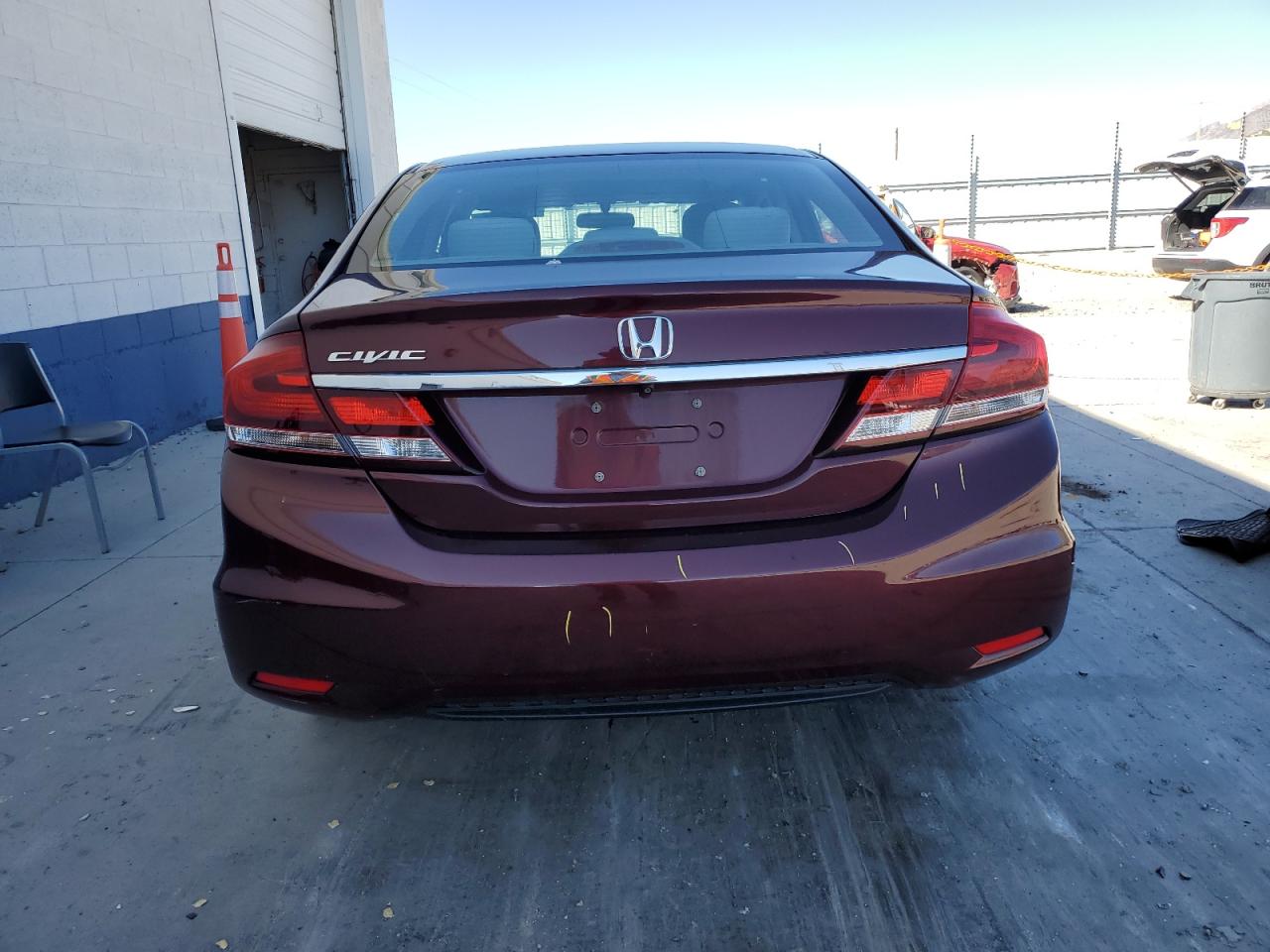 2015 Honda Civic Ex VIN: 19XFB2F80FE073625 Lot: 81844575