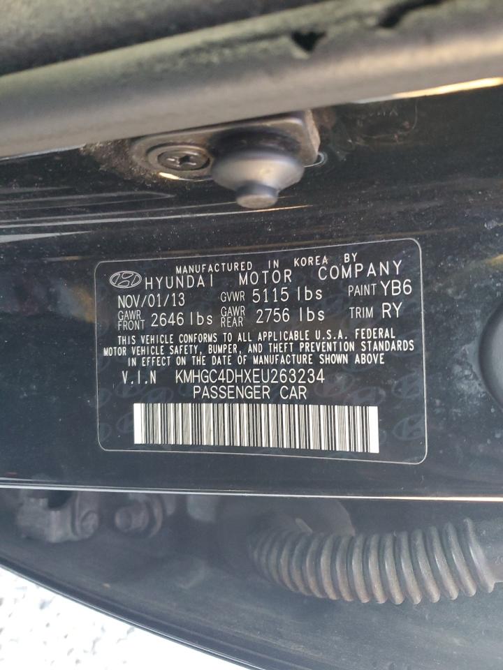 2014 Hyundai Genesis 5.0L VIN: KMHGC4DHXEU263234 Lot: 81989755