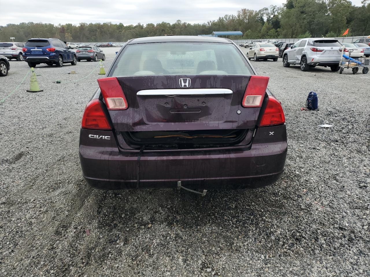 2001 Honda Civic Lx VIN: 2HGES16501H571916 Lot: 86056495