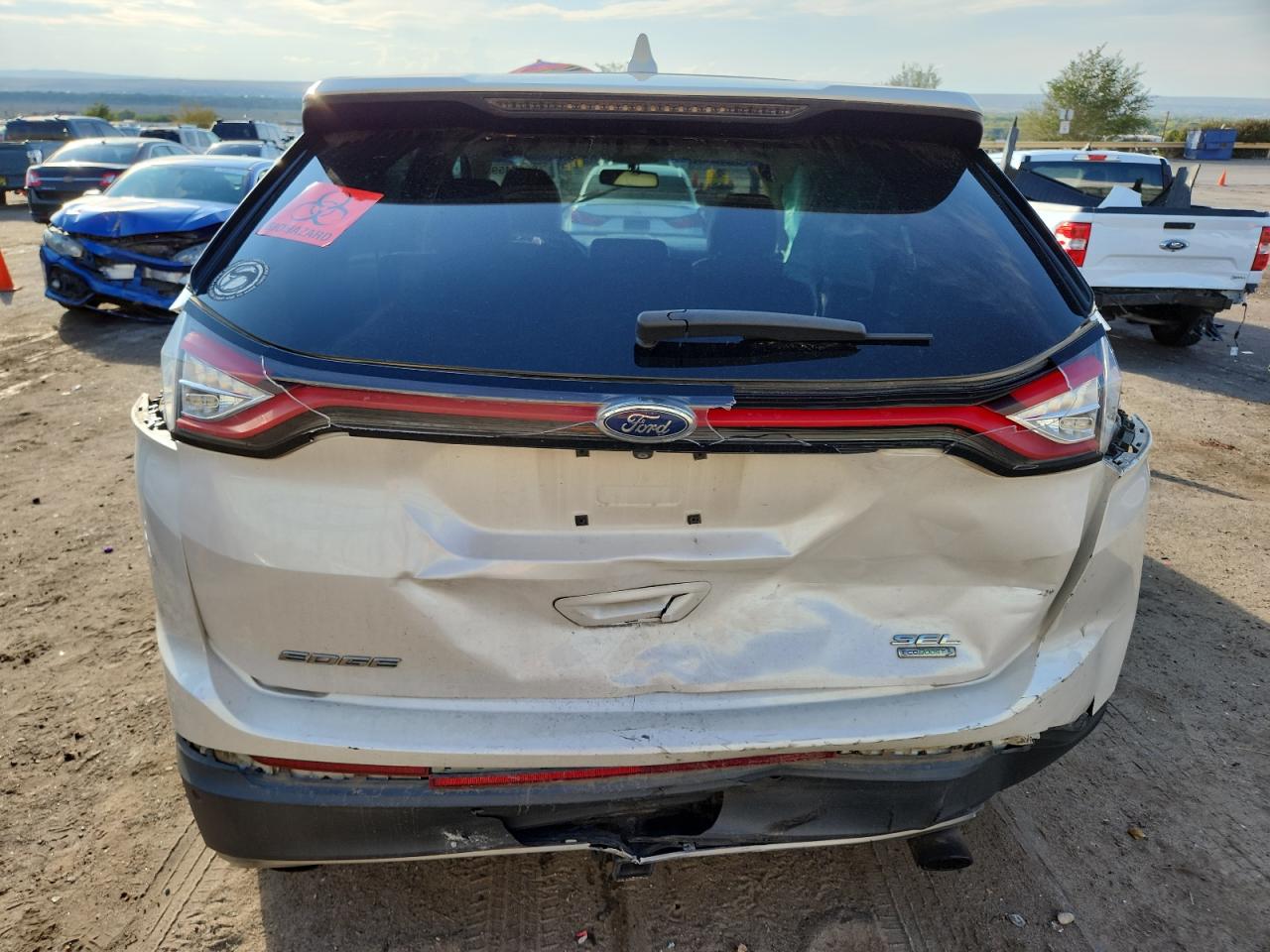 2015 Ford Edge Sel VIN: 2FMTK3J93FBB03891 Lot: 86124595