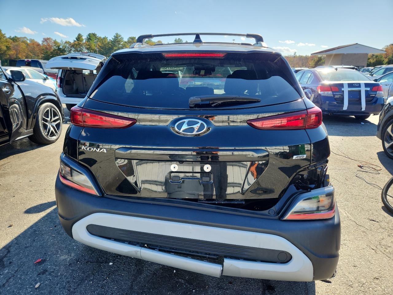 2022 Hyundai Kona Sel VIN: KM8K3CAB8NU843781 Lot: 86432755