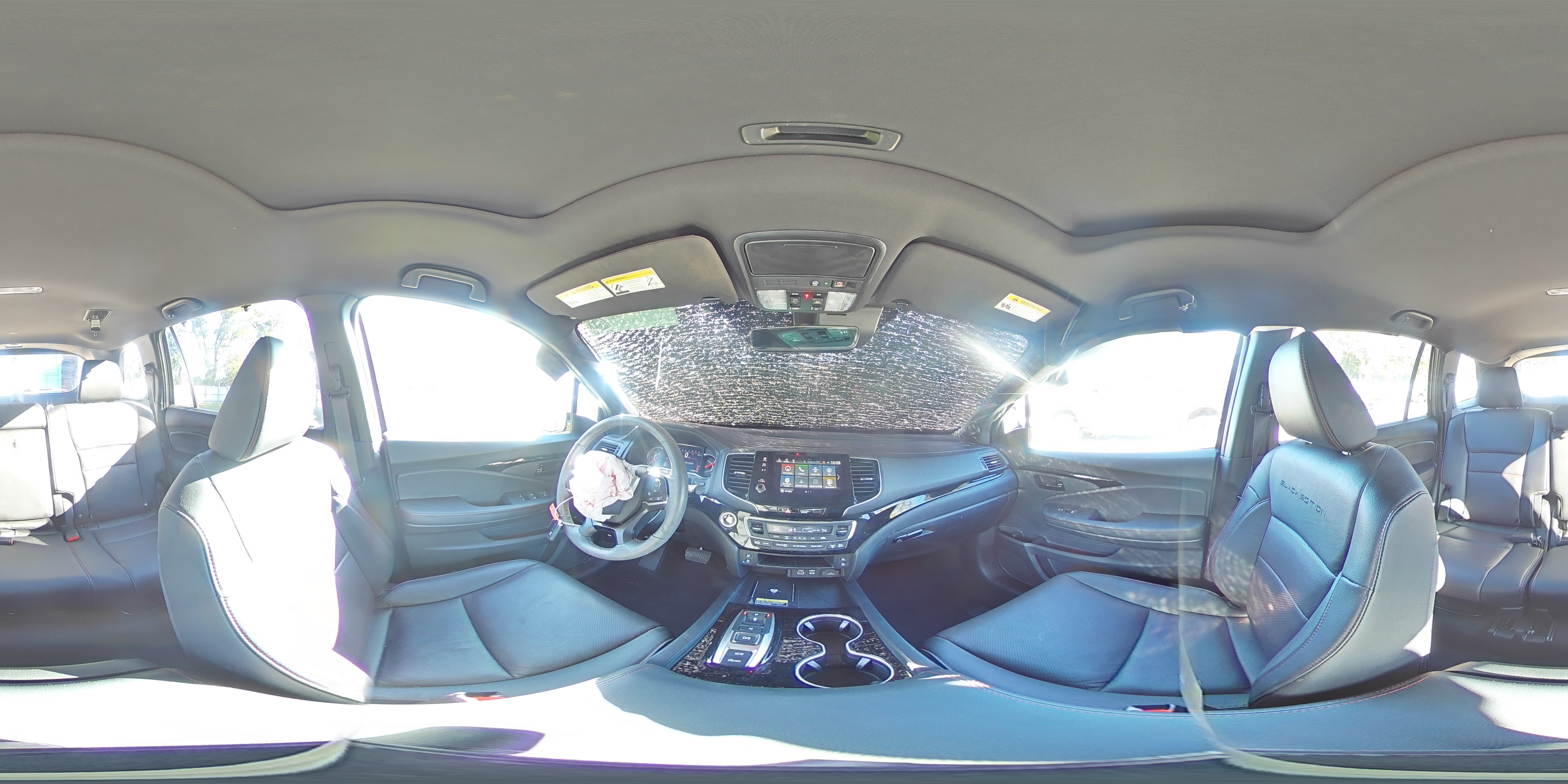 2025 Honda Passport Black Edition VIN: 5FNYF8H88SB015313 Lot: 90632825