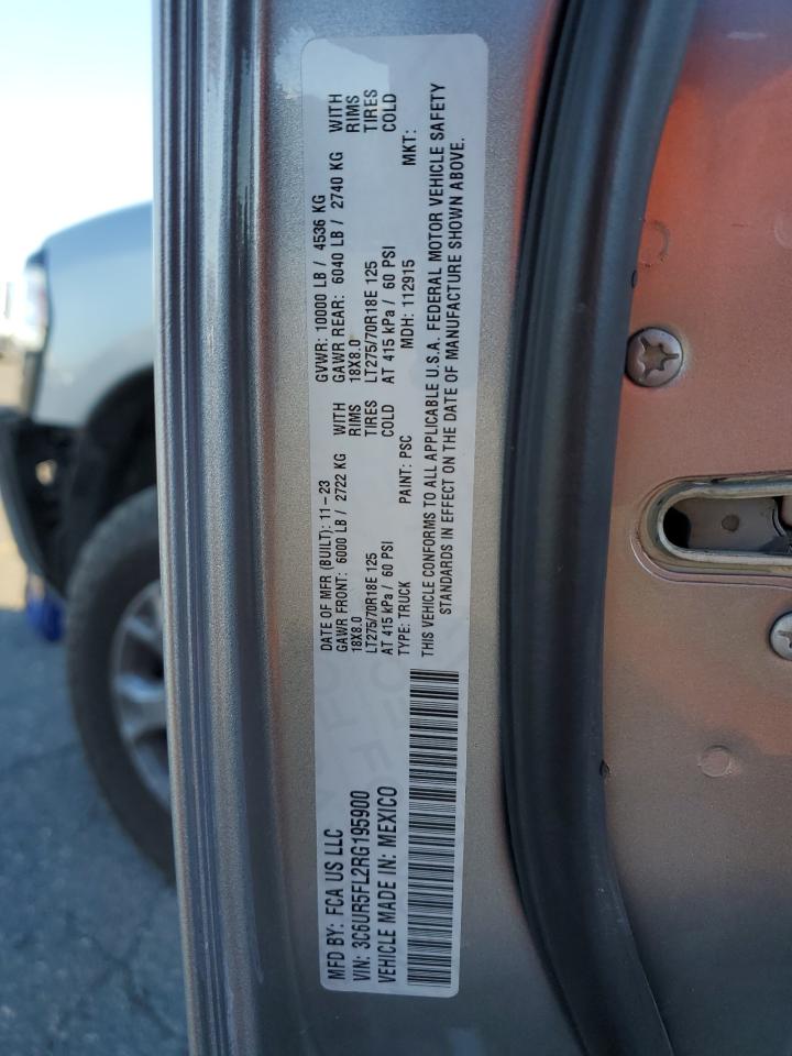 2024 Ram 2500 Laramie VIN: 3C6UR5FL2RG195900 Lot: 85290435