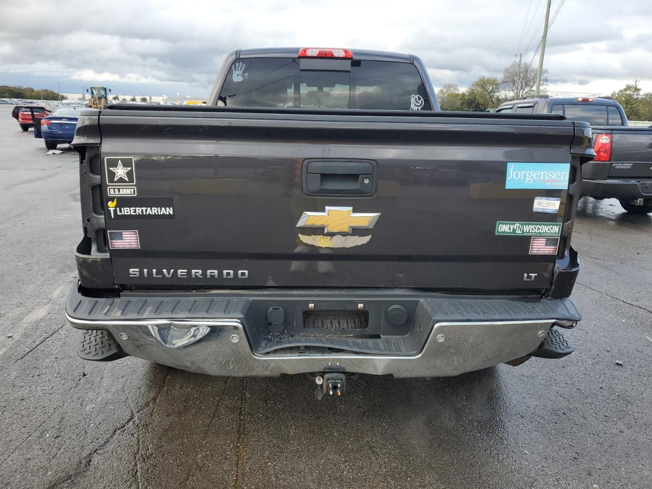 2014 Chevrolet Silverado K1500 Lt VIN: 3GCUKREC1EG171166 Lot: 90290425