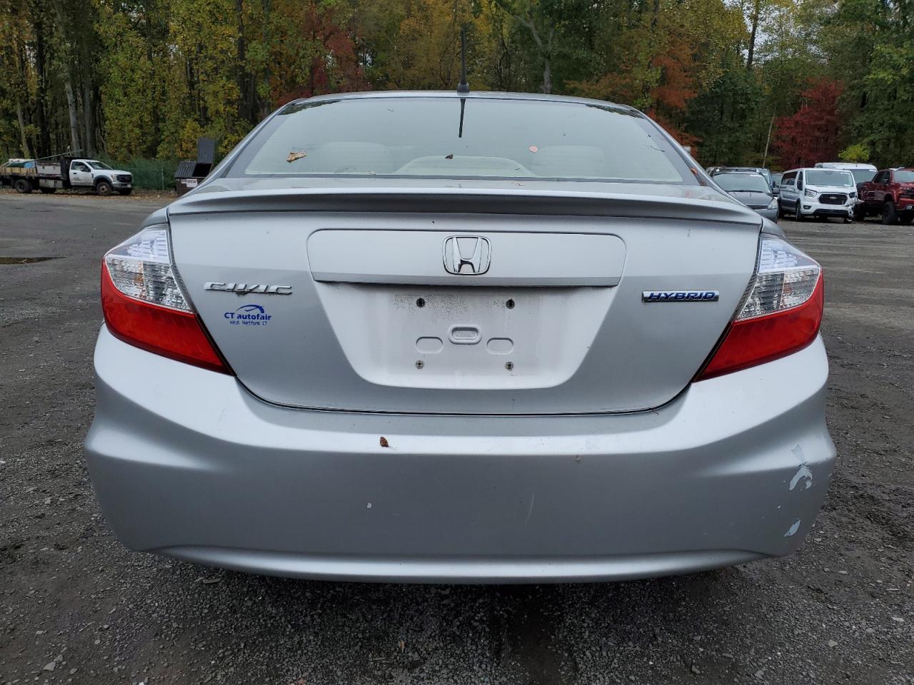 2012 Honda Civic Hybrid L VIN: JHMFB4F31CS011433 Lot: 86444825