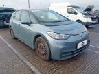 2020 VOLKSWAGEN ID.3 150KW LIFE PRO PERFORMANCE 58KWH 5DR AUTO for sale at Copart CHESTER