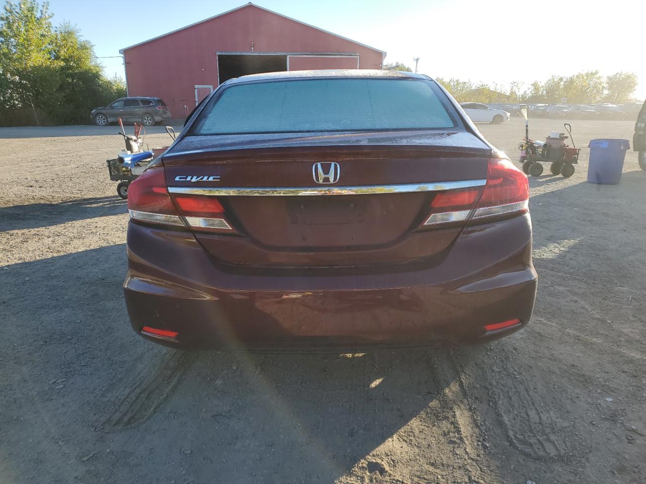 2015 Honda Civic Lx VIN: 2HGFB2F57FH056395 Lot: 85572295