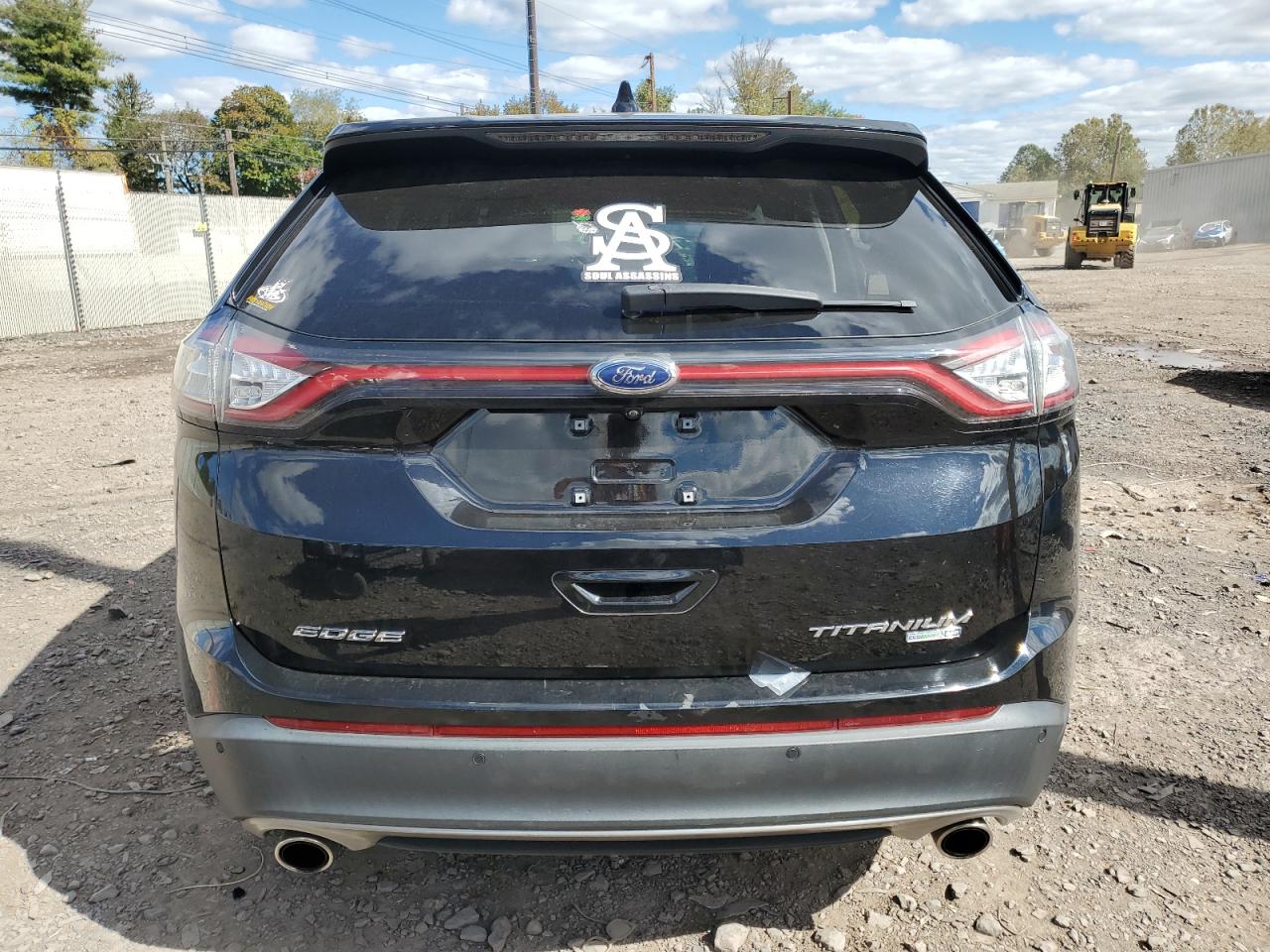 2018 Ford Edge Titanium VIN: 2FMPK4K91JBB19828 Lot: 85832085