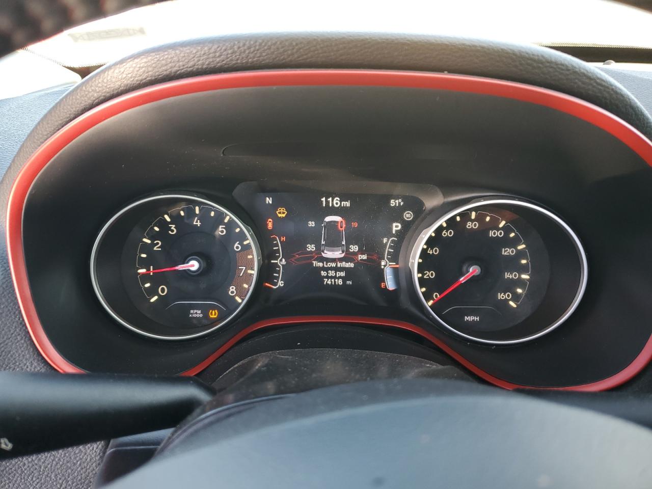 2019 Jeep Compass Trailhawk VIN: 3C4NJDDB1KT602031 Lot: 71132015