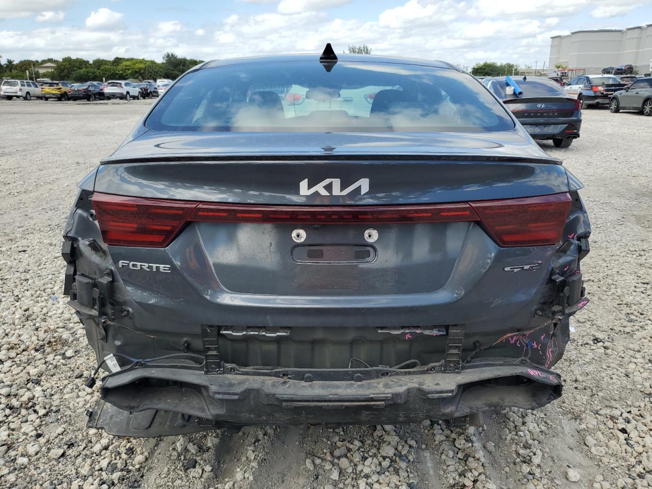 2022 Kia Forte Gt Line VIN: 3KPF54AD7NE440350 Lot: 87200995