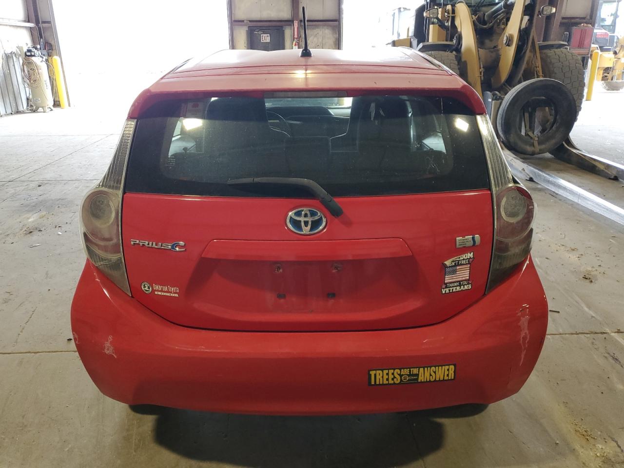 2012 Toyota Prius C VIN: JTDKDTB30C1524527 Lot: 81833945