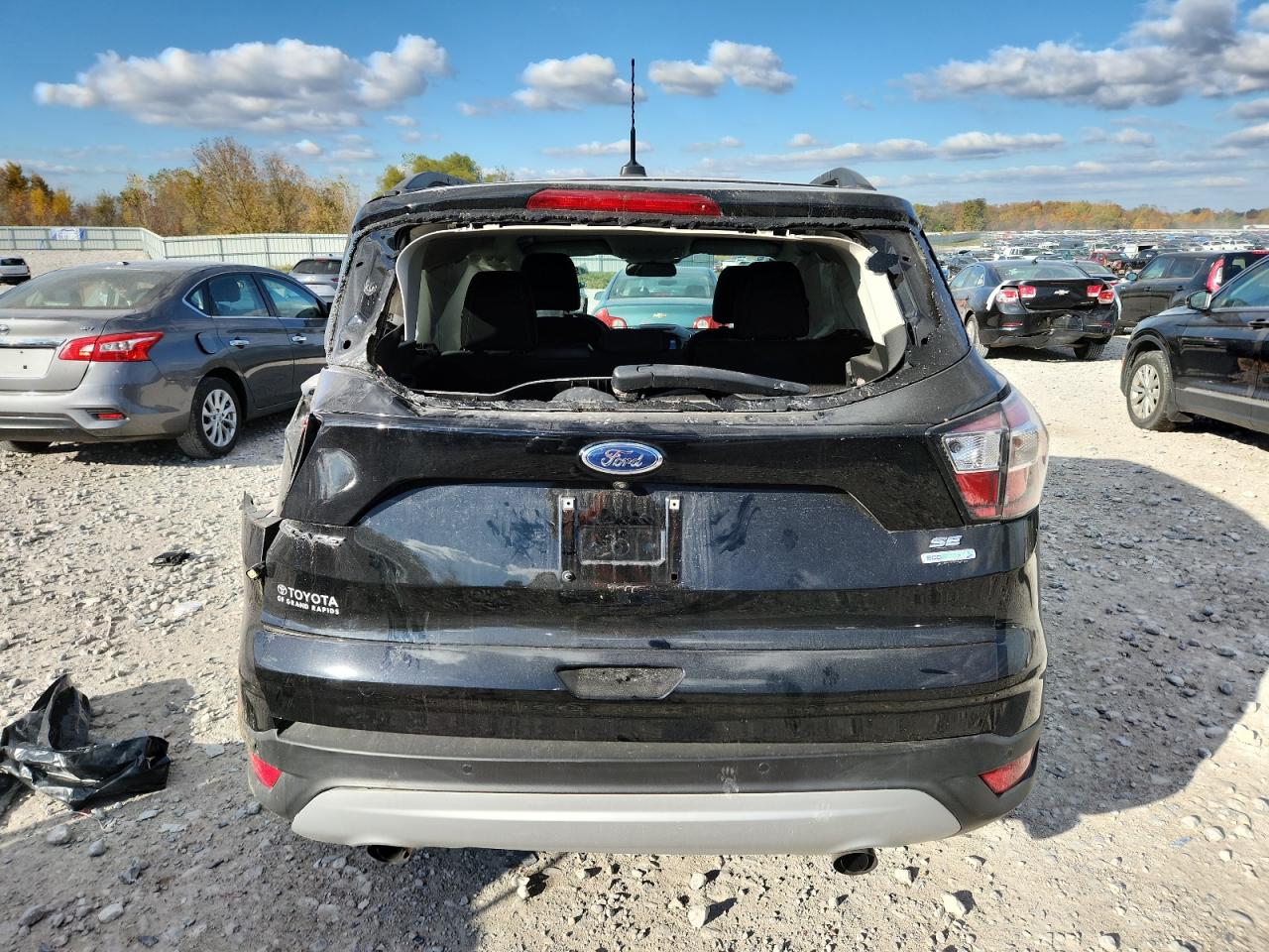 2017 Ford Escape Se VIN: 1FMCU0GD0HUF04865 Lot: 90090325