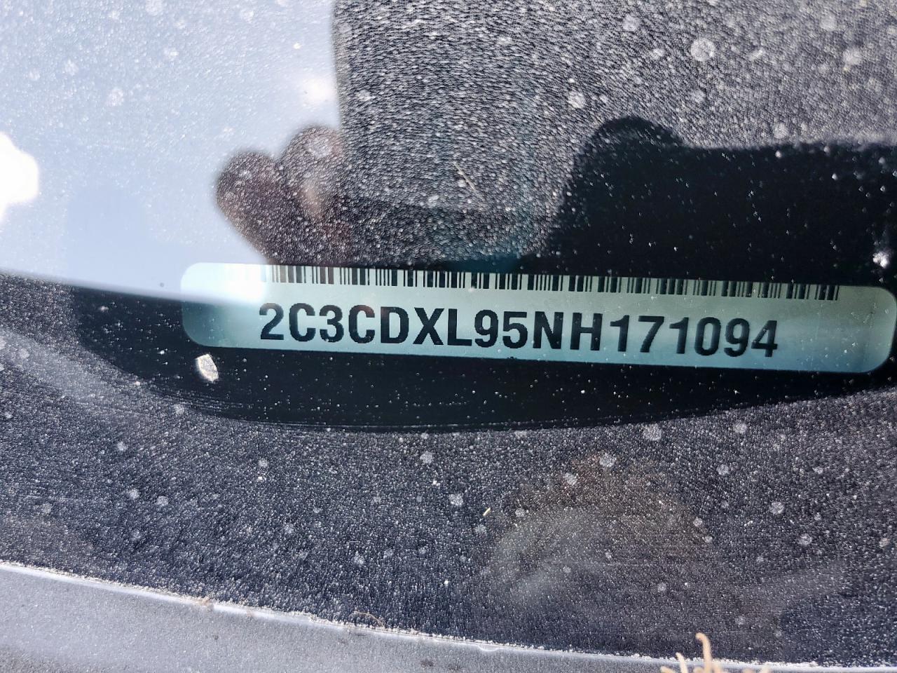 2022 Dodge Charger Srt Hellcat VIN: 2C3CDXL95NH171094 Lot: 82262655