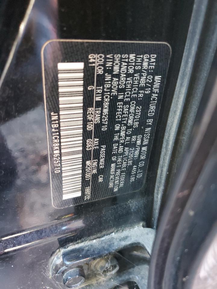 2019 Nissan Rogue Sport S VIN: JN1BJ1CR8KW625710 Lot: 85362605