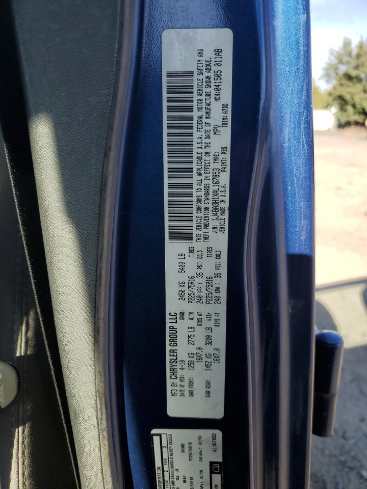 2010 Jeep Wrangler Unlimited Sport VIN: 1J4BA3H1XAL167853 Lot: 82250185