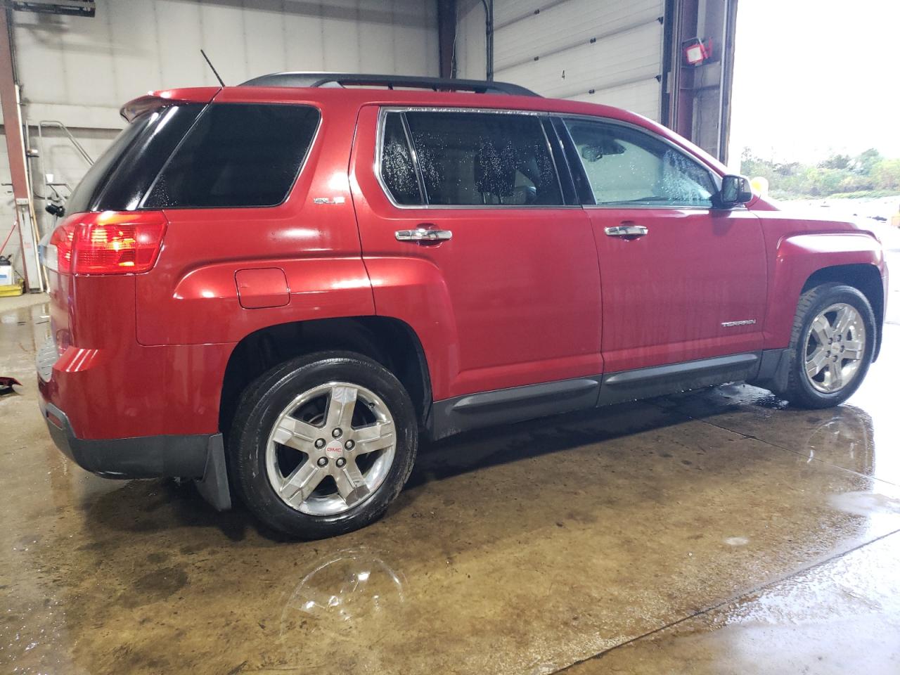 2013 GMC Terrain Sle red suv flexible 2GKFLTEK6D6278349 photo #4