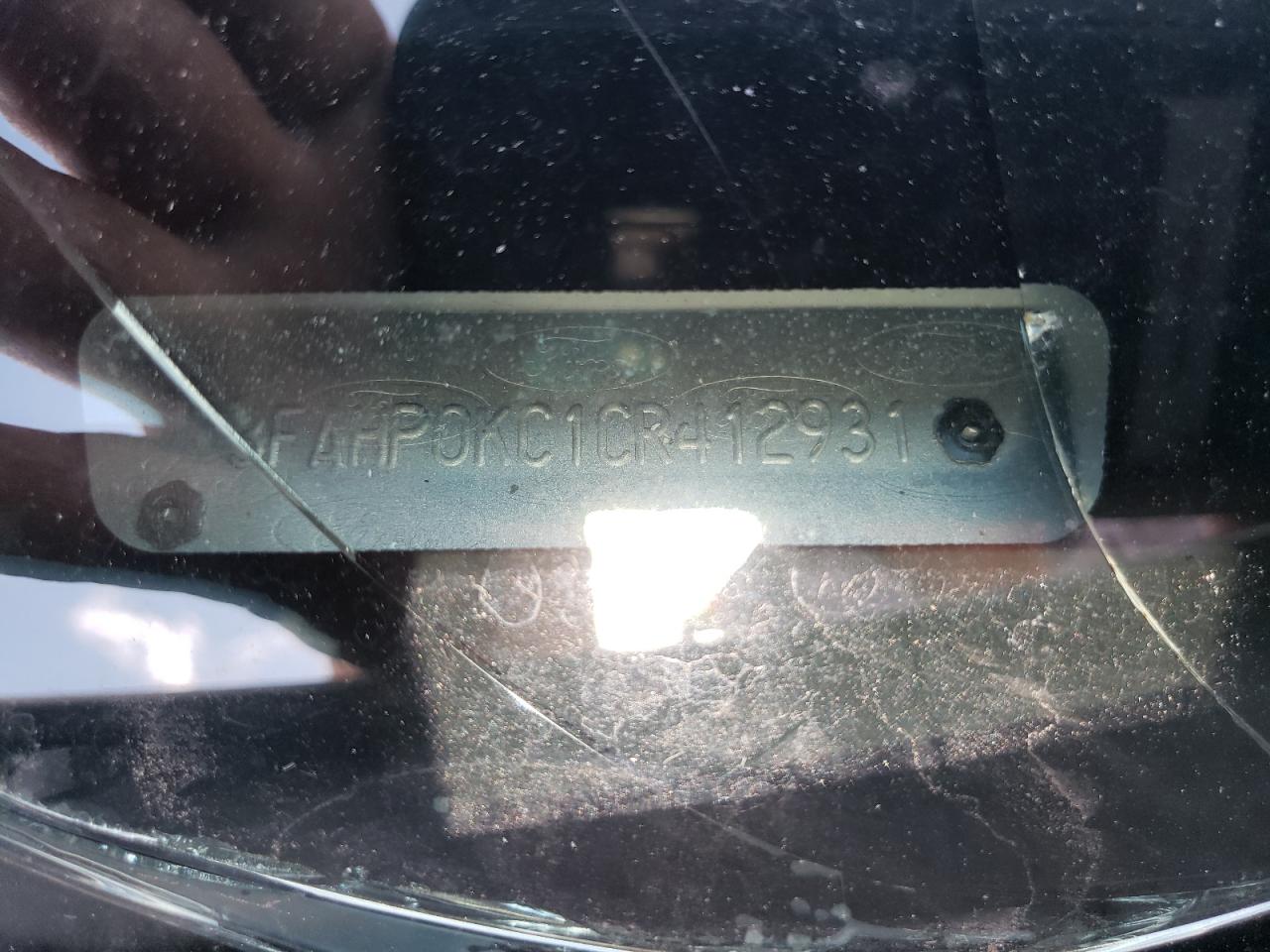 2011 Ford Fusion Sport VIN: 3FAHP0KC1CR412931 Lot: 81824905