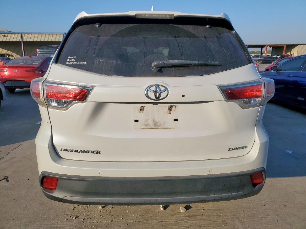 2016 Toyota Highlander Limited VIN: 5TDYKRFH3GS151467 Lot: 82254935