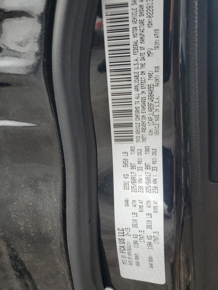 2015 Jeep Cherokee Sport VIN: 1C4PJLAB9FW684095 Lot: 90788245