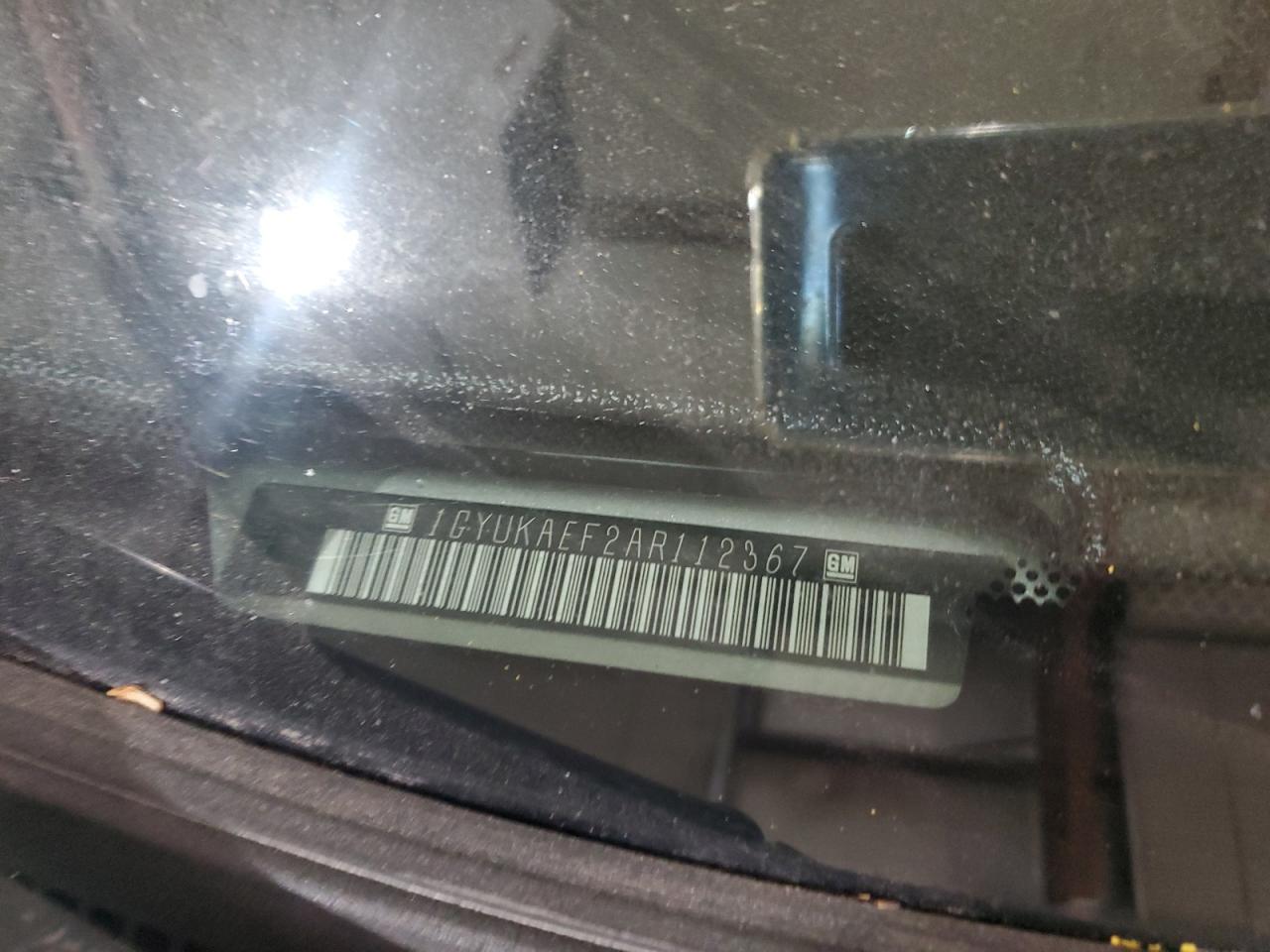 2010 Cadillac Escalade VIN: 1GYUKAEF2AR112367 Lot: 82765295