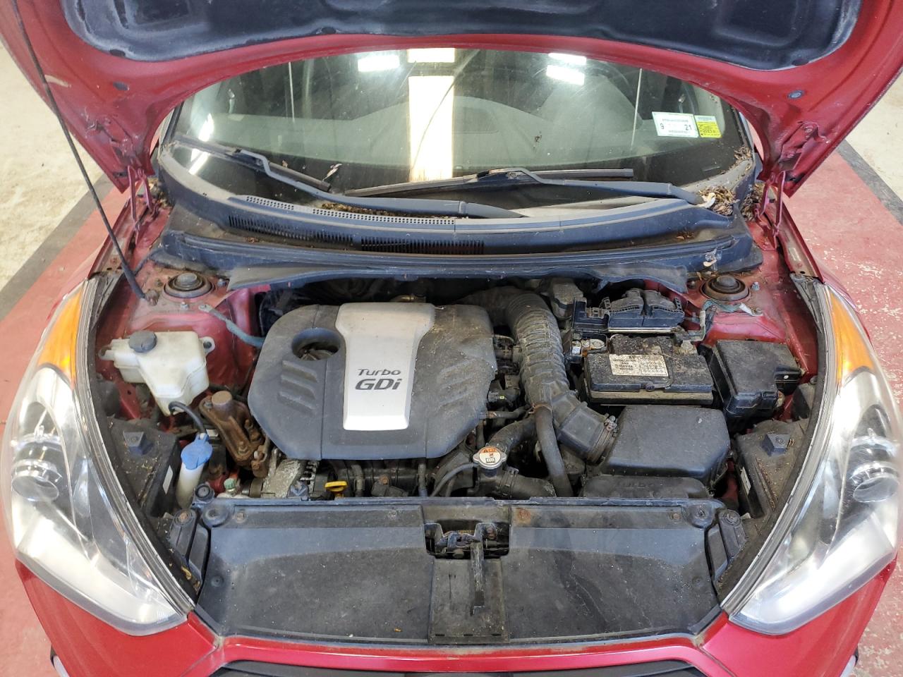 2013 Hyundai Veloster Turbo VIN: KMHTC6AE5DU142985 Lot: 82005395
