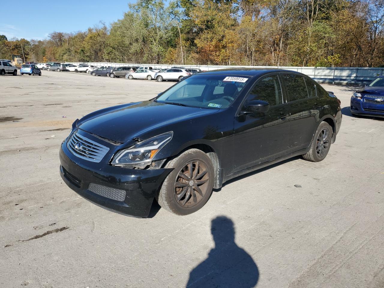 INFINITI G37 2009. Lot# 87059915. VIN JNKCV61F69M051219. Photo 1