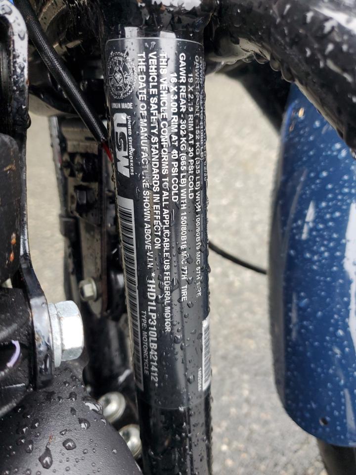 2020 Harley-Davidson Xl1200 Ns VIN: 1HD1LP310LB421412 Lot: 82342385