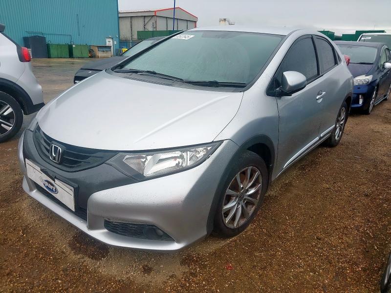 2012 HONDA CIVIC 1.8 I-VTEC EX 5DR AUTO for sale at Copart ROCHFORD