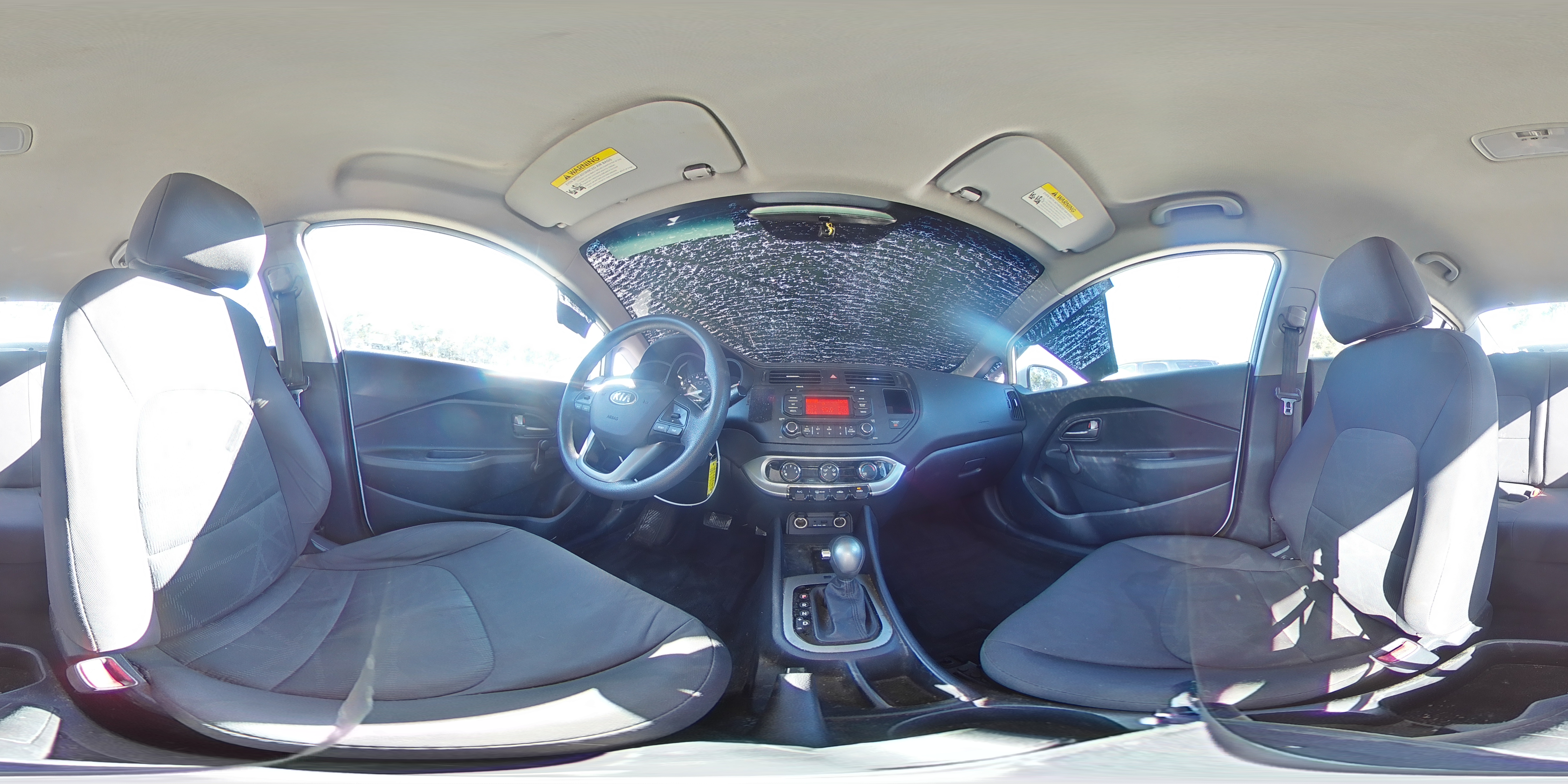 2015 Kia Rio Lx VIN: KNADM4A38F6427046 Lot: 86337785