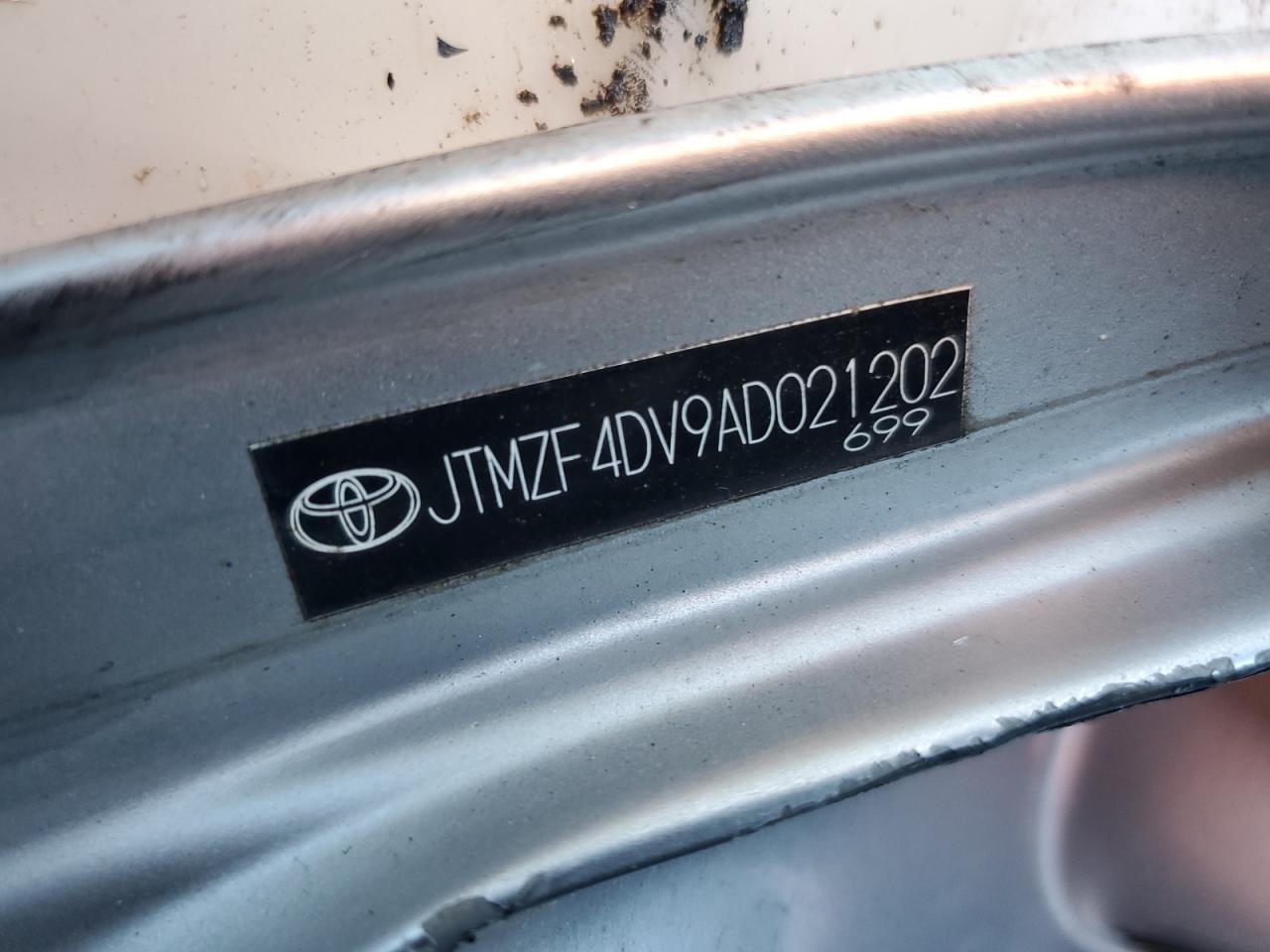 2010 Toyota Rav4 VIN: JTMZF4DV9AD021202 Lot: 90715595