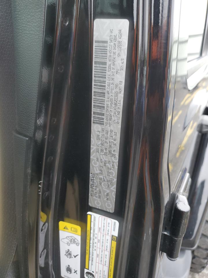 2019 Jeep Wrangler Unlimited Rubicon VIN: 1C4HJXFN8KW523665 Lot: 85930605