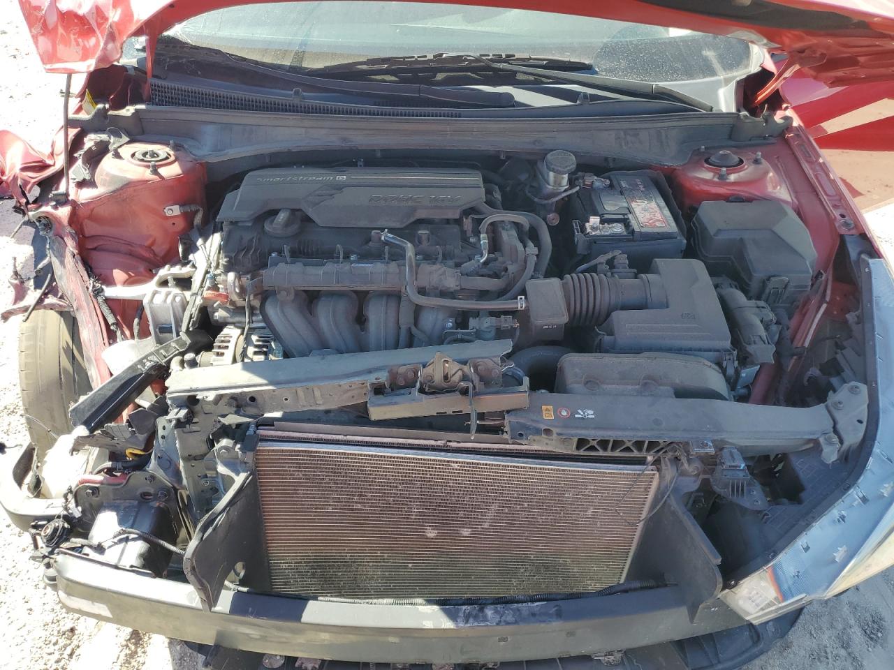 2021 Hyundai Elantra Sel VIN: 5NPLS4AG9MH035137 Lot: 86123065