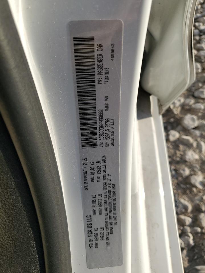 2015 Chrysler 200 C VIN: 1C3CCCCB0FN668982 Lot: 85528365