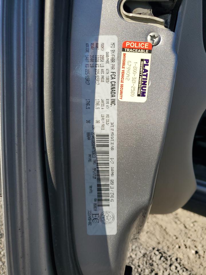 2017 Dodge Grand Caravan Se VIN: 2C4RDGBG6HR793613 Lot: 86287035