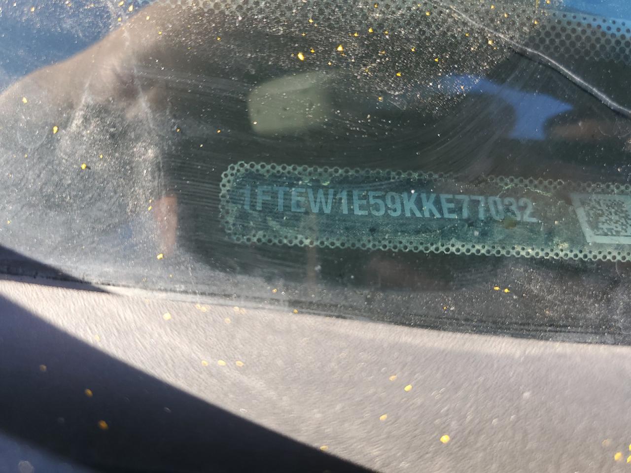 2019 Ford F150 Supercrew VIN: 1FTEW1E59KKE77032 Lot: 87247645