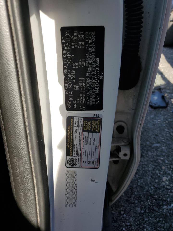 2014 Kia Soul ! VIN: KNDJX3A56E7010669 Lot: 84401095