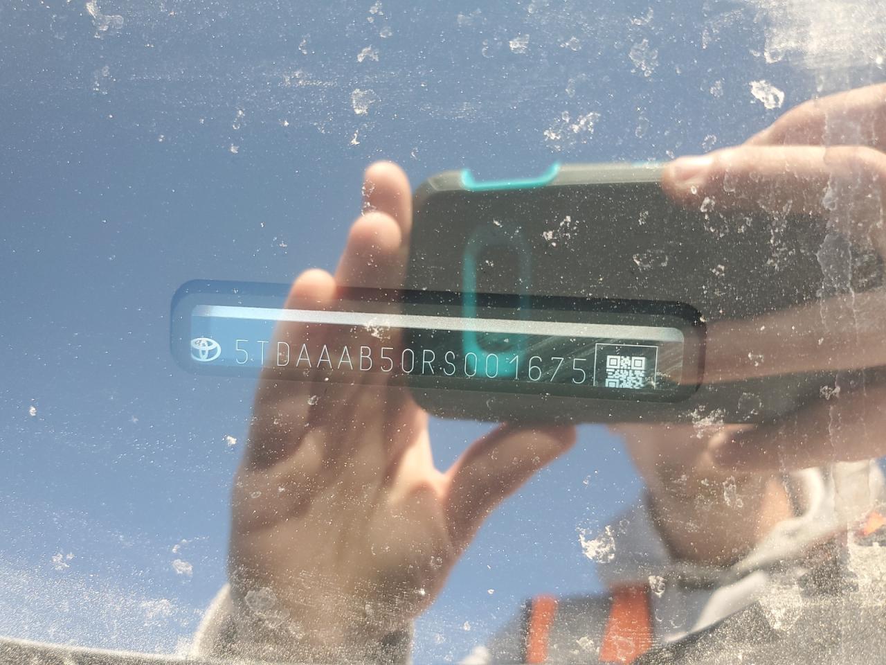 2024 Toyota Grand Highlander Xle VIN: 5TDAAAB50RS001675 Lot: 86150845